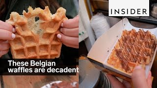 These Belgian waffles are decadent [upl. by Boyes]