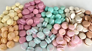 Watch Me Make 300 Macarons at HOMEHow I Used to Make 800 Worth of Macarons at My Home Based Bakery [upl. by Venetia804]