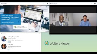 TaxWise Webinar  2021 IRS Virtual Tax Forum Maximizing Schedule C Deductions [upl. by Hemingway]