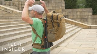 Floating Backpack Will Reduce Weight On Shoulders And Back [upl. by Alegna]