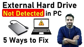 5 Ways to Fix External hard disks not getting detected in Windows 10 [upl. by Sherr]