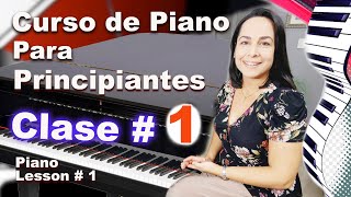 Lección 1 Aprende a Tocar Piano DESDE CERO [upl. by Leahcimaj166]