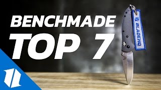 The 7 Best Benchmade Knives  Knife Banter Ep 18 [upl. by Anyaj]