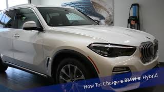 How To Charge The BMW X5 eHybrid [upl. by Adriane]