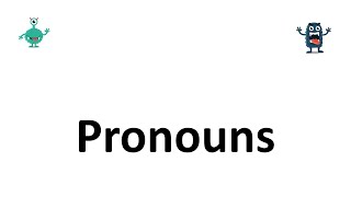 Pronouns Parts of Speech [upl. by Torbert]