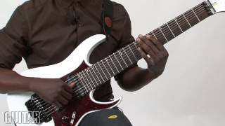 ProgGnosis with Tosin Abasi How to Play the ThumbSlapped Intro to quotAn Infinite Regressionquot [upl. by Harlamert]