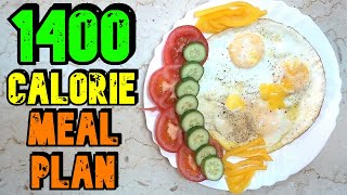 1400 Calorie Meal Plan [upl. by Daniella927]