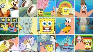 SPONGEBOB GAME FRENZY ALL WINS [upl. by Eiramnerual938]