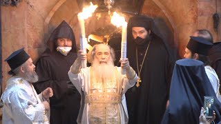 The Orthodox Easter the Holy Fire from Jerusalem to the world [upl. by Natalee]