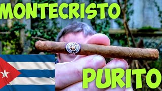 Cuban Cigar Review 7  Montecristo Purito [upl. by Stavro]