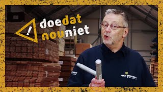 Betonpoeren plaatsen bij een overkapping  DOE DAT NOU NIET [upl. by Ferrick]