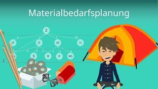 Materialbedarfsplanung  Bedarfsermittlung Erzeugnisstruktur durch Baukastenstückliste erfassen [upl. by Seroled]