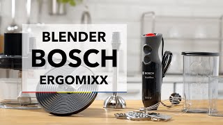 Blender Bosch ErgoMixx  dane techniczne  RTV EURO AGD [upl. by Nehttam588]