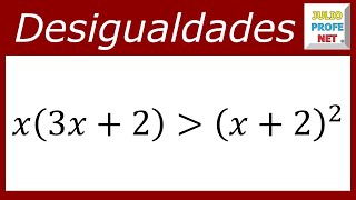 DESIGUALDADES CUADRÁTICAS  Ejercicio 2 [upl. by Margetts]