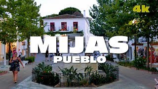 VISITA A MIJAS PUEBLO  MALAGA ESPAÑA 4K [upl. by Sturrock]