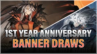 1st Year Anniversary Banner Draws  Alchemy Stars Aurora Blast [upl. by Sholom]