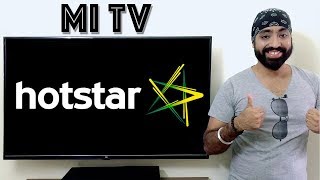 Get HOTSTAR app on Mi Tv 4 4A and Android Tv [upl. by Foster]