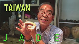 Taiwans Jade Secrets📿  HOW TO IDENTIFY REAL JADE  private tour of Jade wholesalers HUGE workshop [upl. by Nessi]