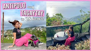 Exploring ANTIPOLO amp TAGAYTAY in just 28 HOURS [upl. by Dietsche]