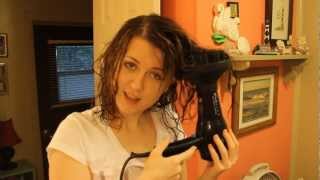 How To Use a Hair Diffuser and Get Natural Waves [upl. by Ydnor]