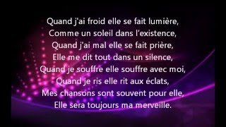 Kendji  Les yeux de la Mama Lyrics [upl. by Ttcos76]