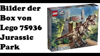 Lego 75936 TRex Rampage  Boxart [upl. by Husein]