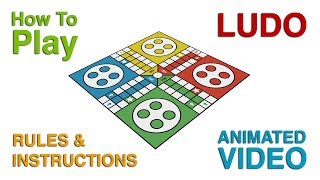 Ludo Board Game Rules amp Instructions  Learn How To Play Ludo Game [upl. by Acinyt646]