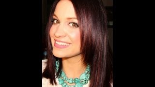 How To Color Dye Your Hair Burgundy at Home  ❤ [upl. by Sarine5]