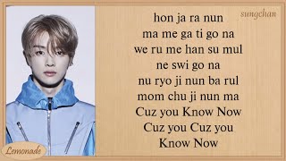 NCT U  Know Now Easy Lyrics [upl. by Hesta]