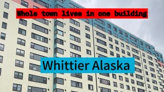 Whittier Alaska apartment building [upl. by Darrelle]