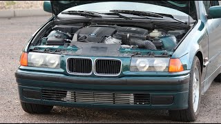 N55 engine swap into E36 BMW cheap and easy DIY [upl. by Ji877]