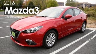 2016 Mazda3  Review  Test Drive [upl. by Saimerej]