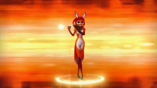 Miraculous Ladybug  Rena Rouge TRANSFORMATION  Mirage  Season 4 [upl. by Abeh]