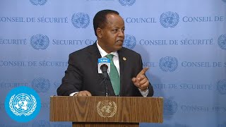 Ethiopia on Tigray Ethiopia  Security Council Media Stakeout 2 July 2021 [upl. by Bevus]