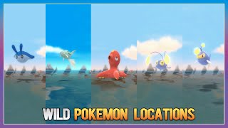 Pokémon BDSP  MantykeRemoraidOctilleryChinchou amp Lanturn Locations [upl. by Marshall957]