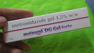 Metrogyl DG Gel Forte Metronidazole gel 15 ww uses side effects and benefits in Hindi [upl. by Moreta]