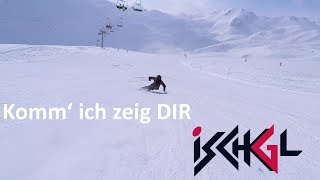 So ist das SKIFAHREN im Skigebiet ISCHGL [upl. by Netsuj]