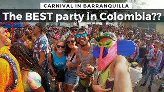 Carnival in Barranquilla The BEST Party in Colombia [upl. by Yecies706]