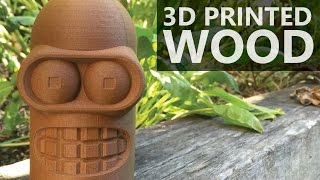 Filamentive WOOD PLA Review [upl. by Eelyek]