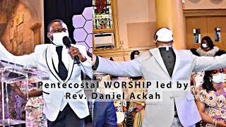 Pentecost WORSHIP Led by Rev Daniel Ackah at Apostle Peter Amponsah’s Retirement Service COP USA [upl. by Moonier]