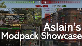 Aslains Modpack Showcase  My Settings and Install Guide [upl. by Yemiaj]