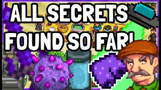 EVERY Rare Hidden SECRET Discovered In Stardew Valley [upl. by Shenan]