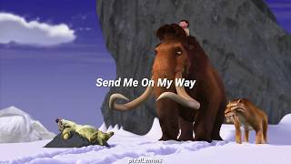 Send Me On My Way  Rusted Root Ice Age  Letra en español [upl. by Aneeb]