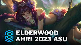 Elderwood Ahri Skin Spotlight  League of Legends [upl. by Leibman]