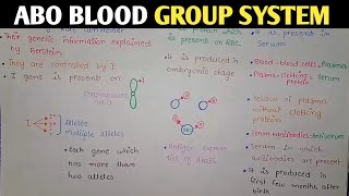 ABO Blood Group System  Antigen  Antibodies  UrduHindi [upl. by Iamhaj]