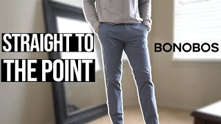 Bonobos Pants and Chinos very short Review [upl. by Yorgos]