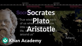 Socrates Plato Aristotle  World History  Khan Academy [upl. by Gerk]