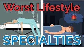 WORST Doctor Lifestyle Specialties [upl. by Ayerf]