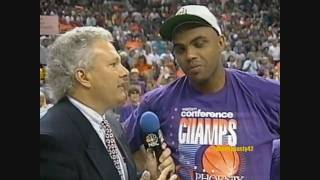 Charles Barkley 1993 Playoffs 44pts amp 24rebs Gm 7 vs Sonics [upl. by Cirillo526]