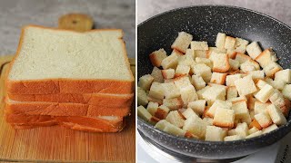 Dont Waste Leftover Bread Make This Easy And Delicious Recipe [upl. by Odranoel]